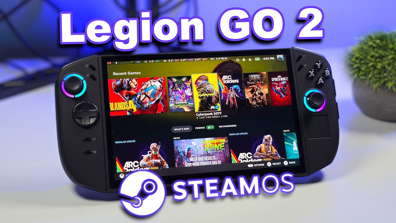 The Legion Go 2 With SteamOS Is Going To Be Awesome!
