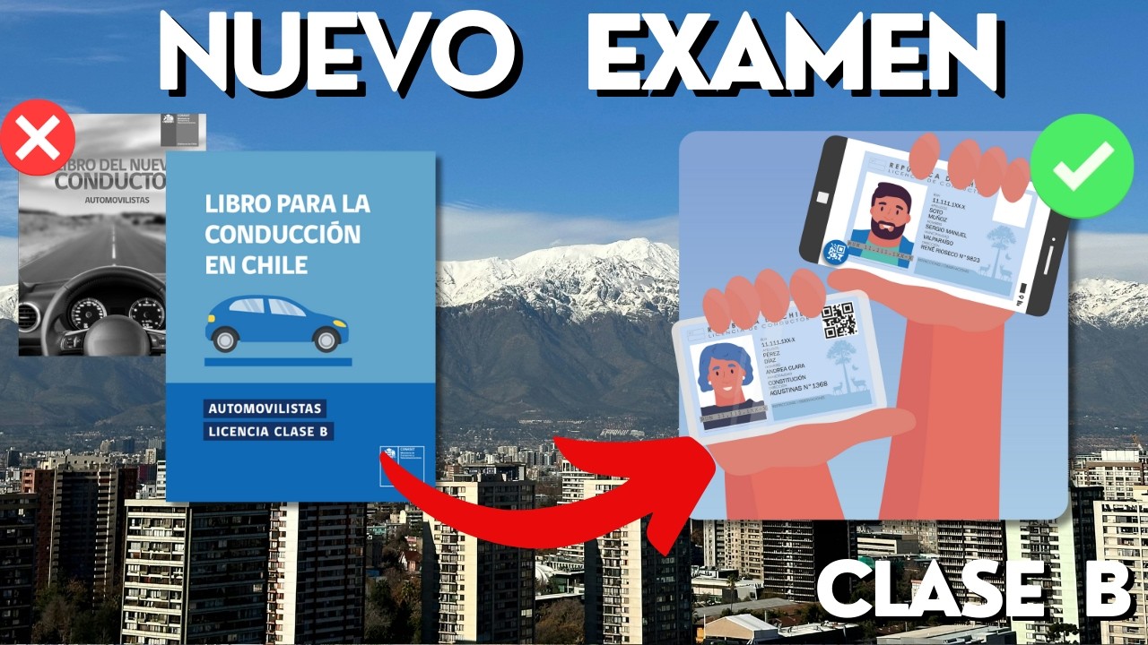 2025 PRUEBA DE CONDUCIR CLASE B CHILE - TEORICO DE CONDUCIR CLASE B CHILE 2025 - CLASE B CHILE 2025.