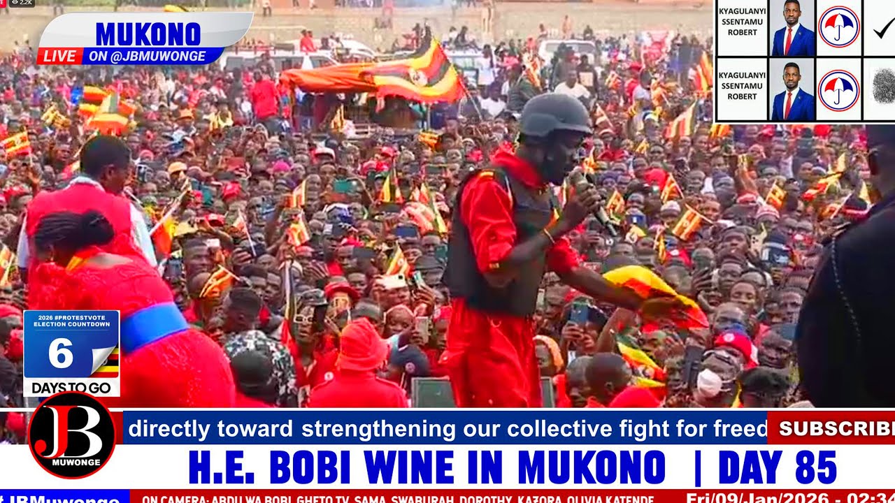 H.E. Bobiwine Most Powerful Speech in Mukono Today that has caused heavy deployment all over Mukono