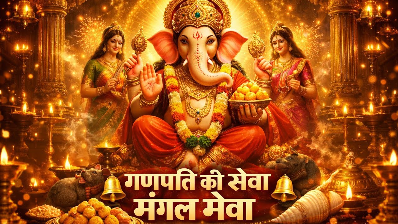 Ganpati Ki Seva Mangal Meva 🙏 | Powerful Ganesh Bhajan | Vighnaharta Ganpati Devotional Song 2026