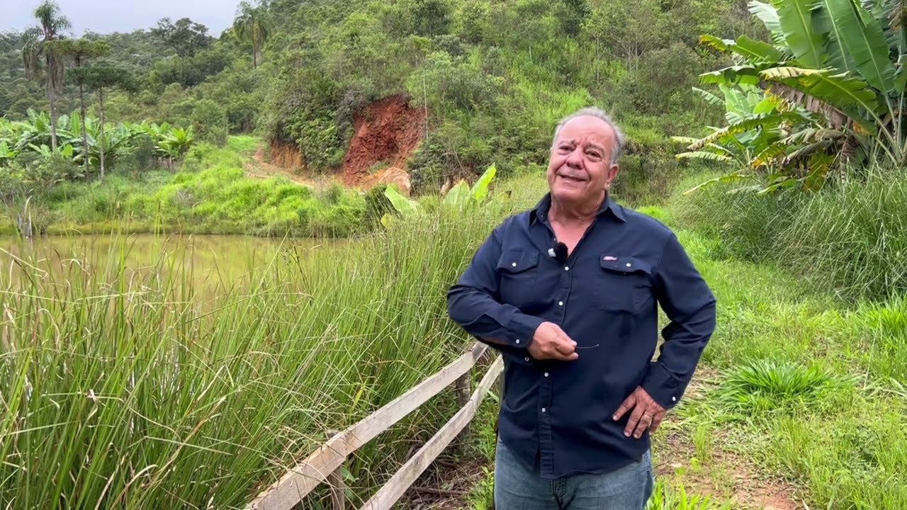 ELE MUDOU PRO SÍTIO AQUI NO BRASIL PARA TER SUA PRÓPRIA AGROFLORESTA