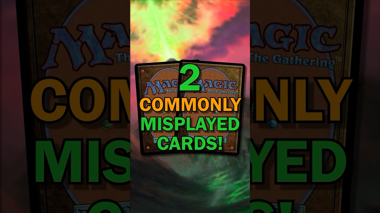 The MOST Misplayed Cards in Commander!