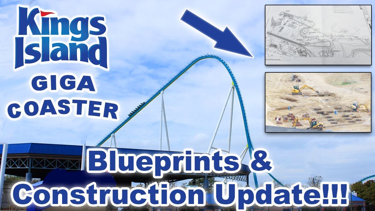 Kings Island 2020 Giga Roller Coaster Update! Construction & Leaked Blueprints! Polaris or Orion?