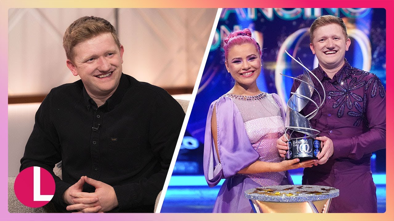 Corrie's Sam Aston Reacts to Dancing on Ice Win! | Lorraine