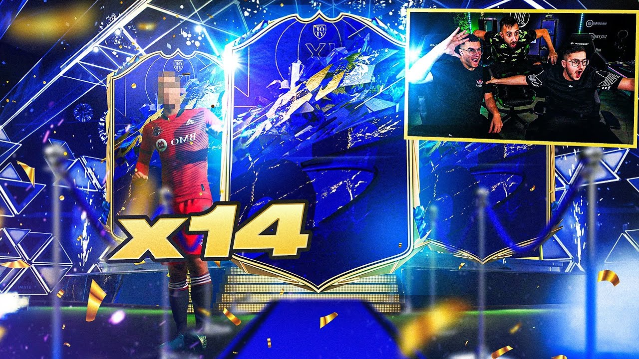 J'AI PACK&Eacute; 14 TOTY SUR MON COMPTE.