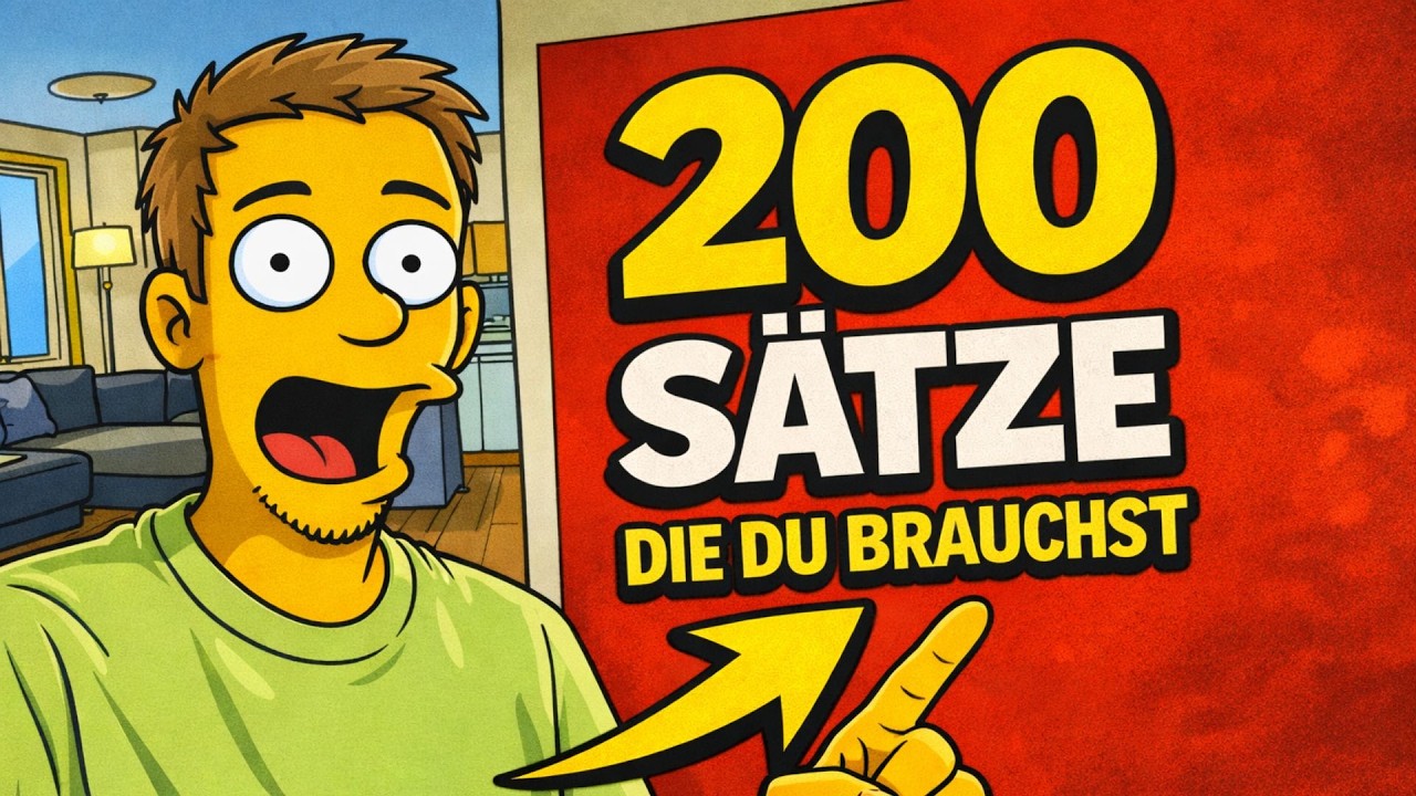 200 Wichtige B2 Sätze, die du kennen musst 🇩🇪 | Deutsch lernen mit Bedeutung auf Englisch
