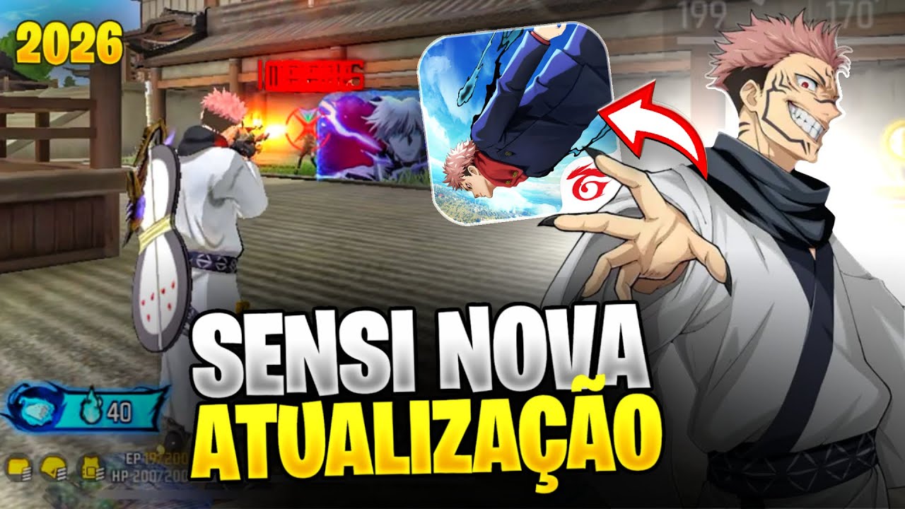 ATUALIZADA 2026! ⭐ a MELHOR SENSIBILIDADE Com e Sem DPI para SUBIR CAPA na ATUALIZA&Ccedil;&Atilde;O do FREE FIRE
