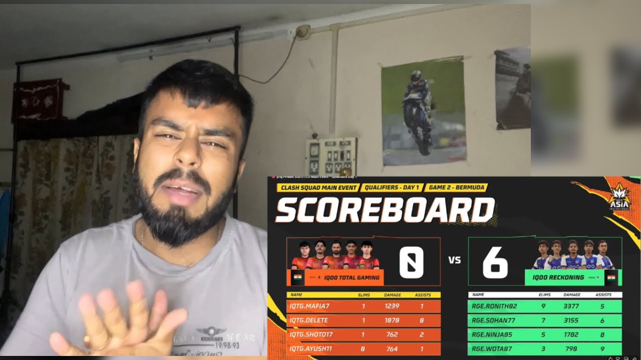 TOTAL GAMING ELIMINATED 💔 | Reckoning Esports HUMILIATE TG 6-0 in FFMAI Quarterfinals