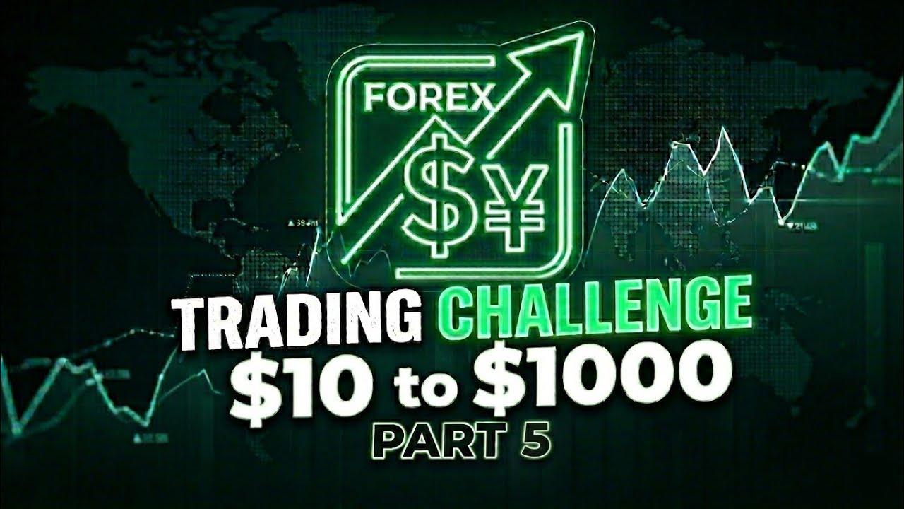 Small Account to Big Profits &ndash; $10 to $1000 Challenge (Part 5)
