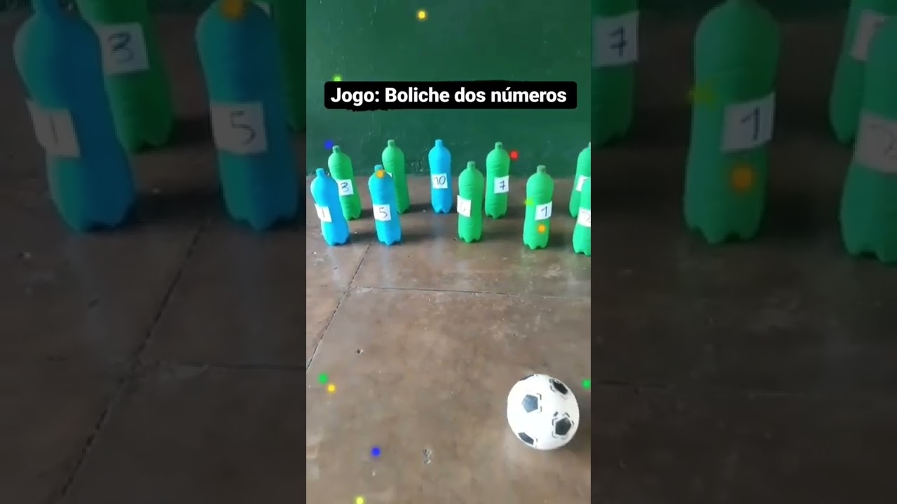 Aula de matem&aacute;tica com o jogo: Boliche dos n&uacute;meros.