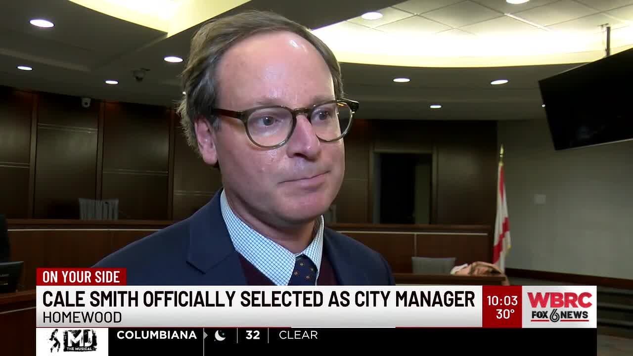 Cale Smith officially selected as Homewood city manager