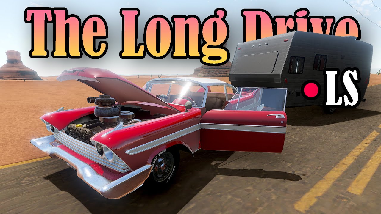 لایو استریم بازی رانندگی طولانی - The Long Drive Live Stream [Donaton]