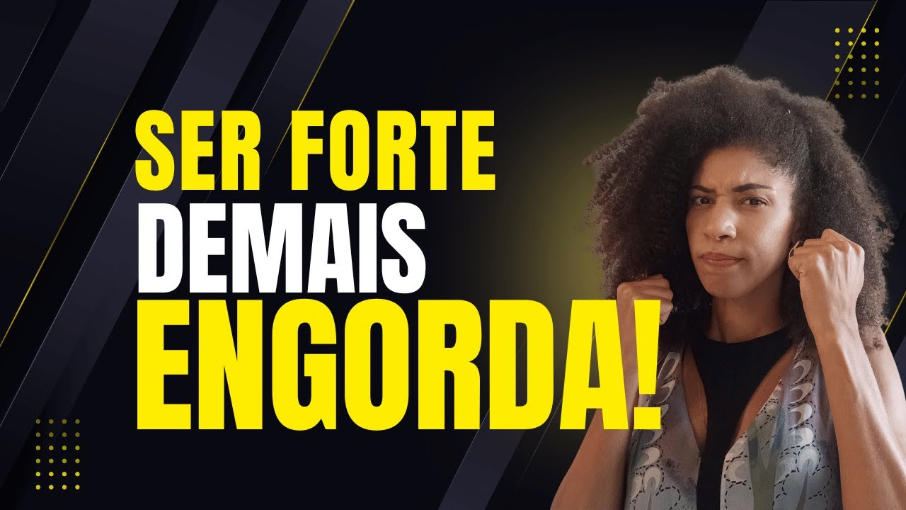 TER QUE SER FORTE O TEMPO TODO, ENGORDA! - Live: Perfil forte