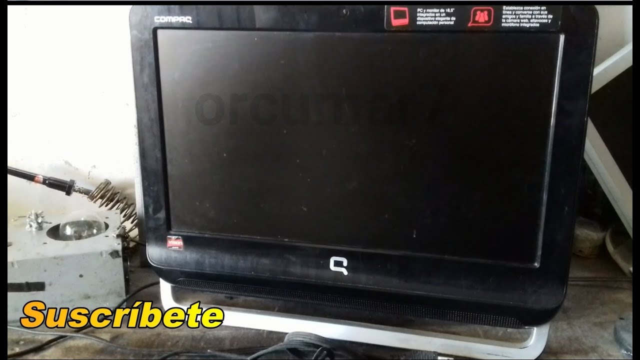 Computador LCD  todo en uno CQ1-3006LA  no da  luminancia