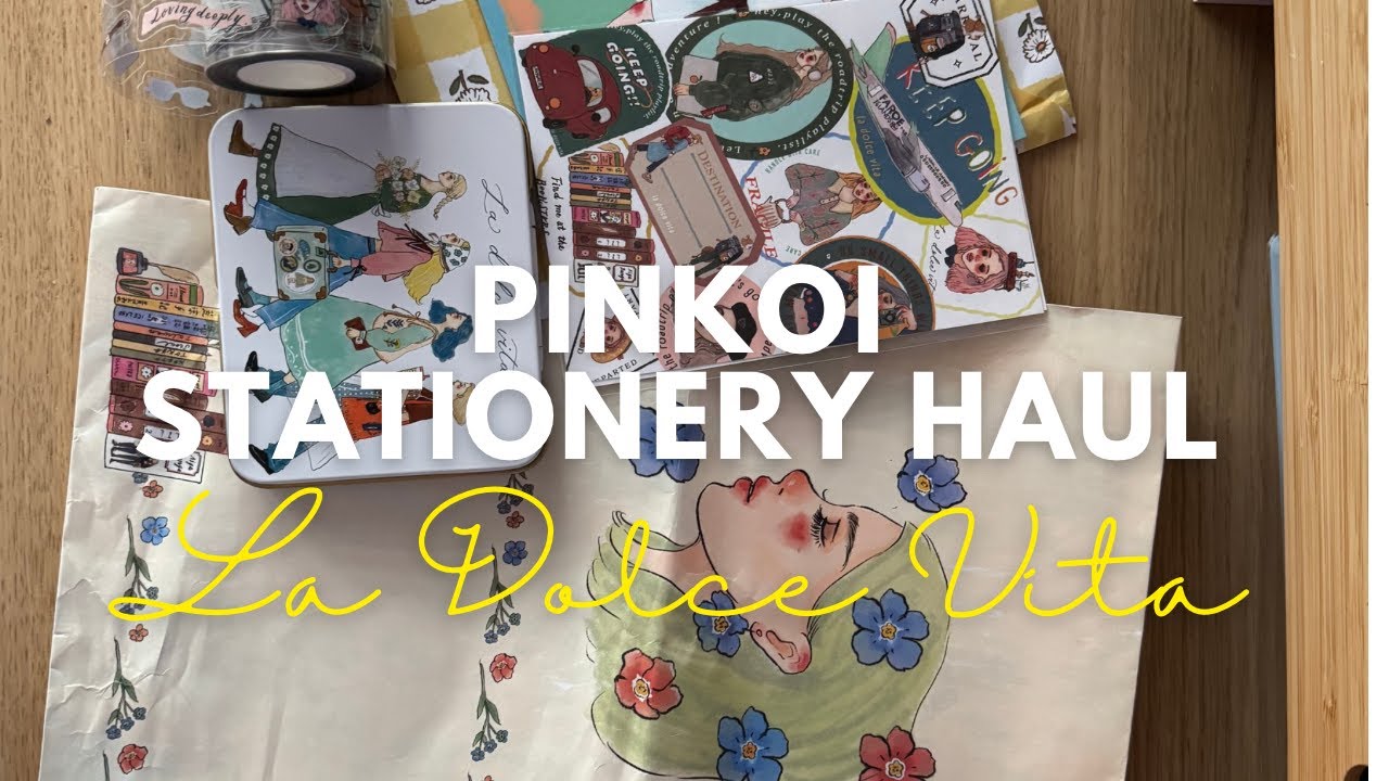 Pinkoi Stationery Haul : La Dolce Vita - Taiwan Stickers washi tape