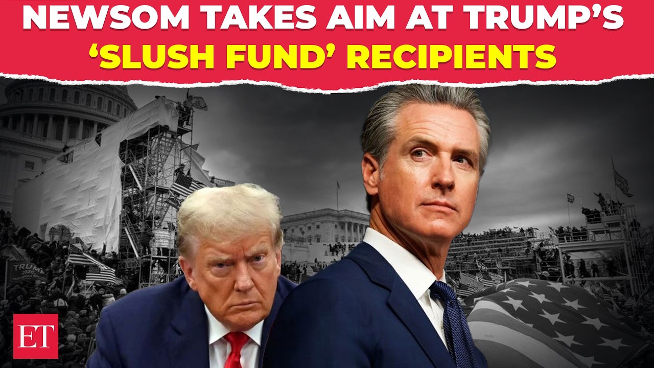 Gavin Newsom vows 100% tax on California recipients of Trump&rsquo;s $1.8-billion &lsquo;slush fund&rsquo;
