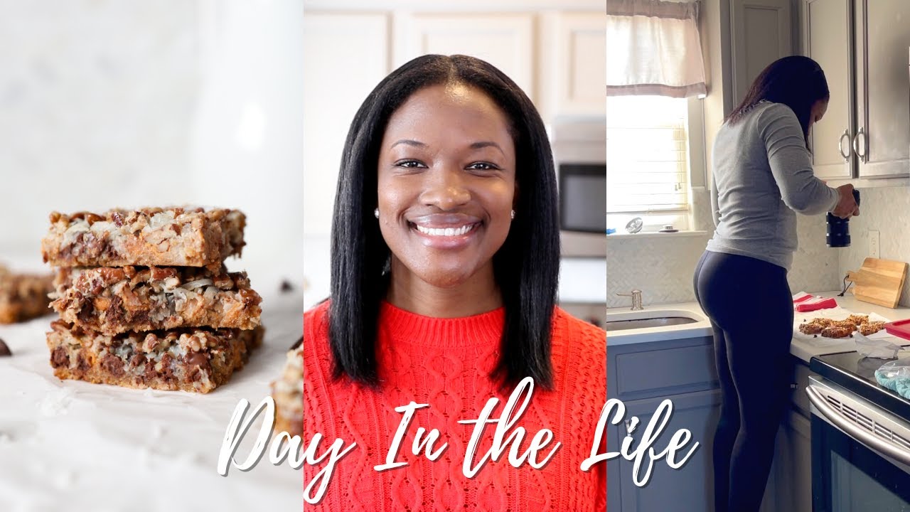 Day in the Life: Food Blogger + YouTuber | Behind the Scenes | Vlogmas Day 10