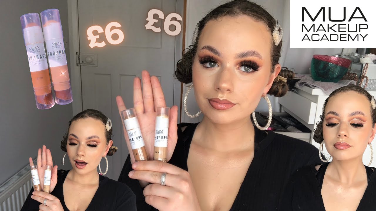 Testing new MUA PRO FOUNDATION STICKS! how good are they??? ✨