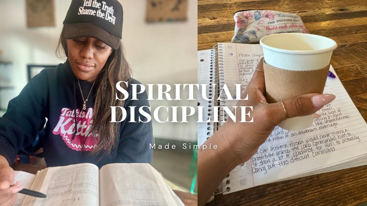 How to Discipline Yourself Spiritually: 3 Habits That Bring You Closer to God