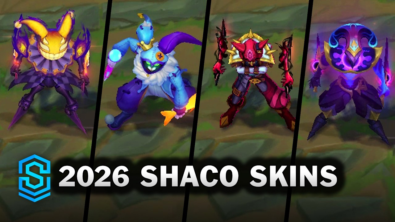 All Shaco Skins 2026 | League of Legends