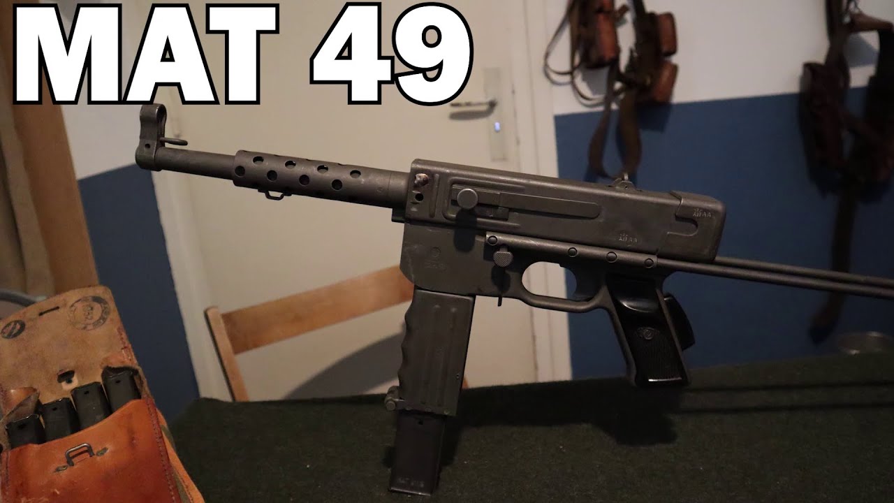 MAT 49 – L’Iconique Pistolet-Mitrailleur Français