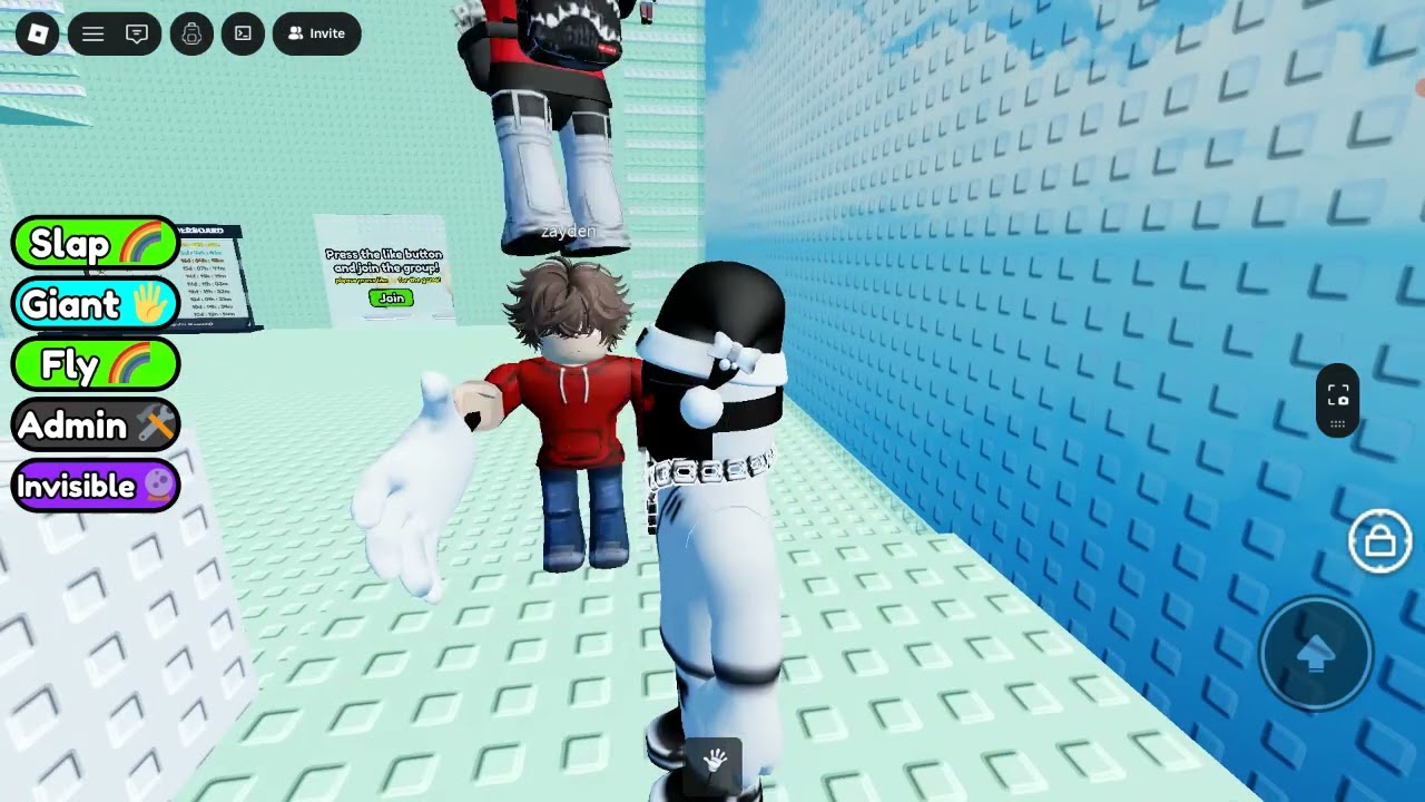 Playing Troll Slap Tower Roblox