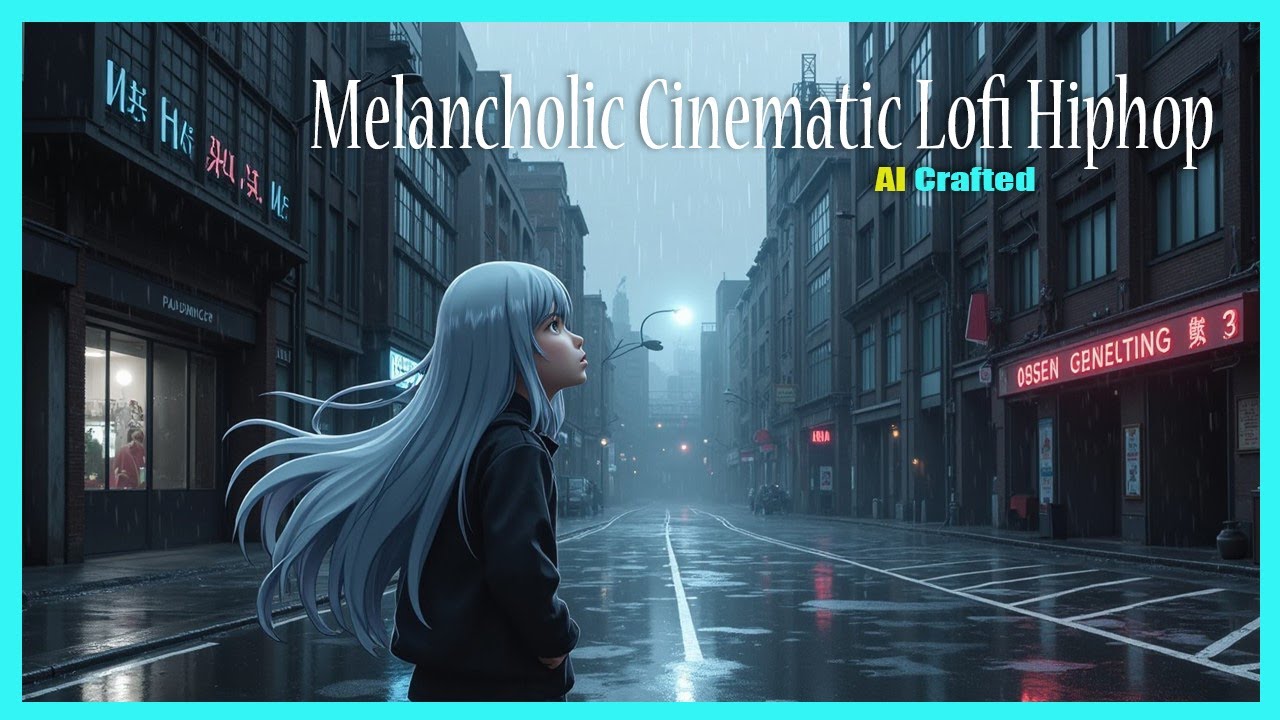 🎧Melancholic Cinematic Lofi Hiphop | AI-Generated Cinematic Hiphop Lo-fi