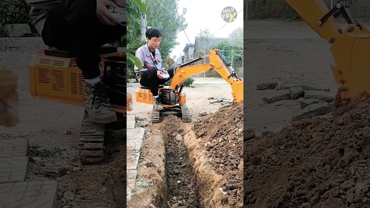 Dlaczego ktoś miałby podarować komuś minikoparkę? 🚜😲