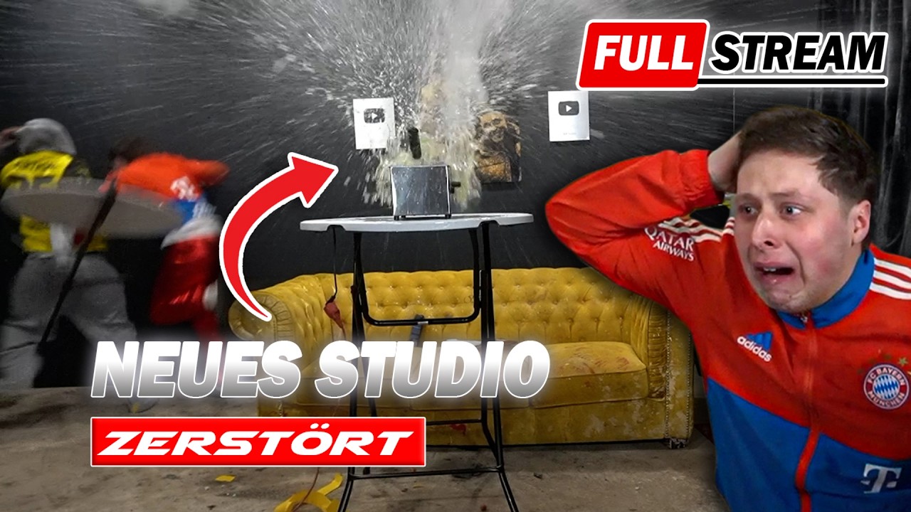 Jordan & Semih NEUES STUDIO wurde SOFORT ZERSTÖRT | FULL STREAM