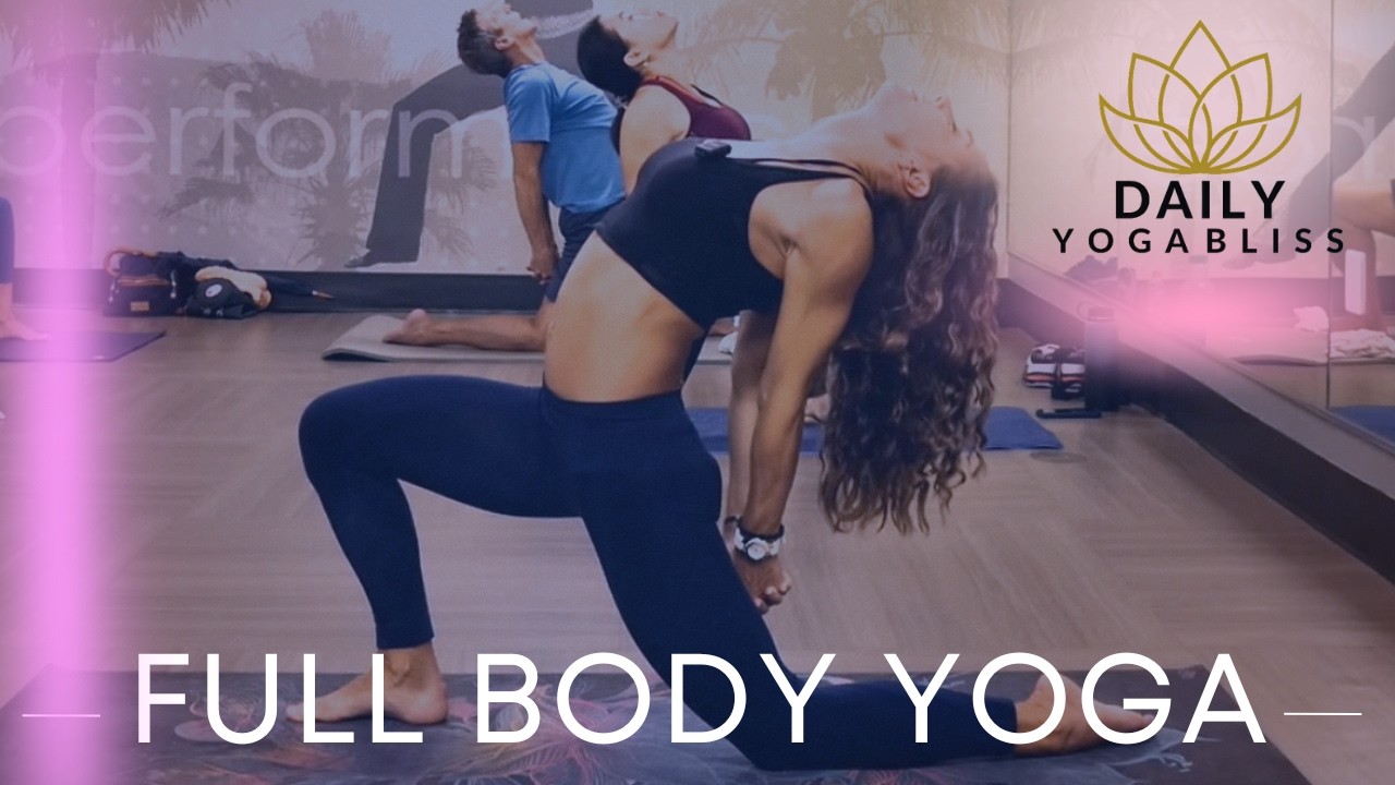 60-MIN POWER YOGA Flow Workout at Home | Build Strength, Burn Fat, Improve Flexibility, Abs, Core