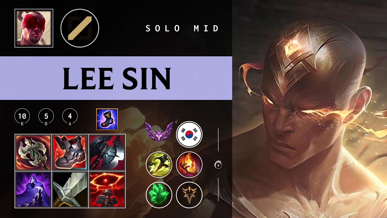 Lee Sin Mid vs Irelia - KR Master Patch 26.05