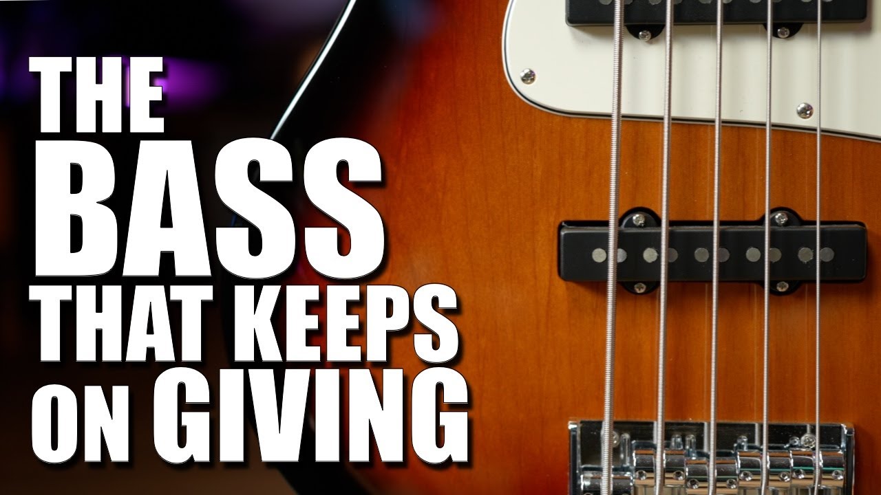 THIS JAZZ BASS WAS MY MAIN TOOL FOR A LONG TIME