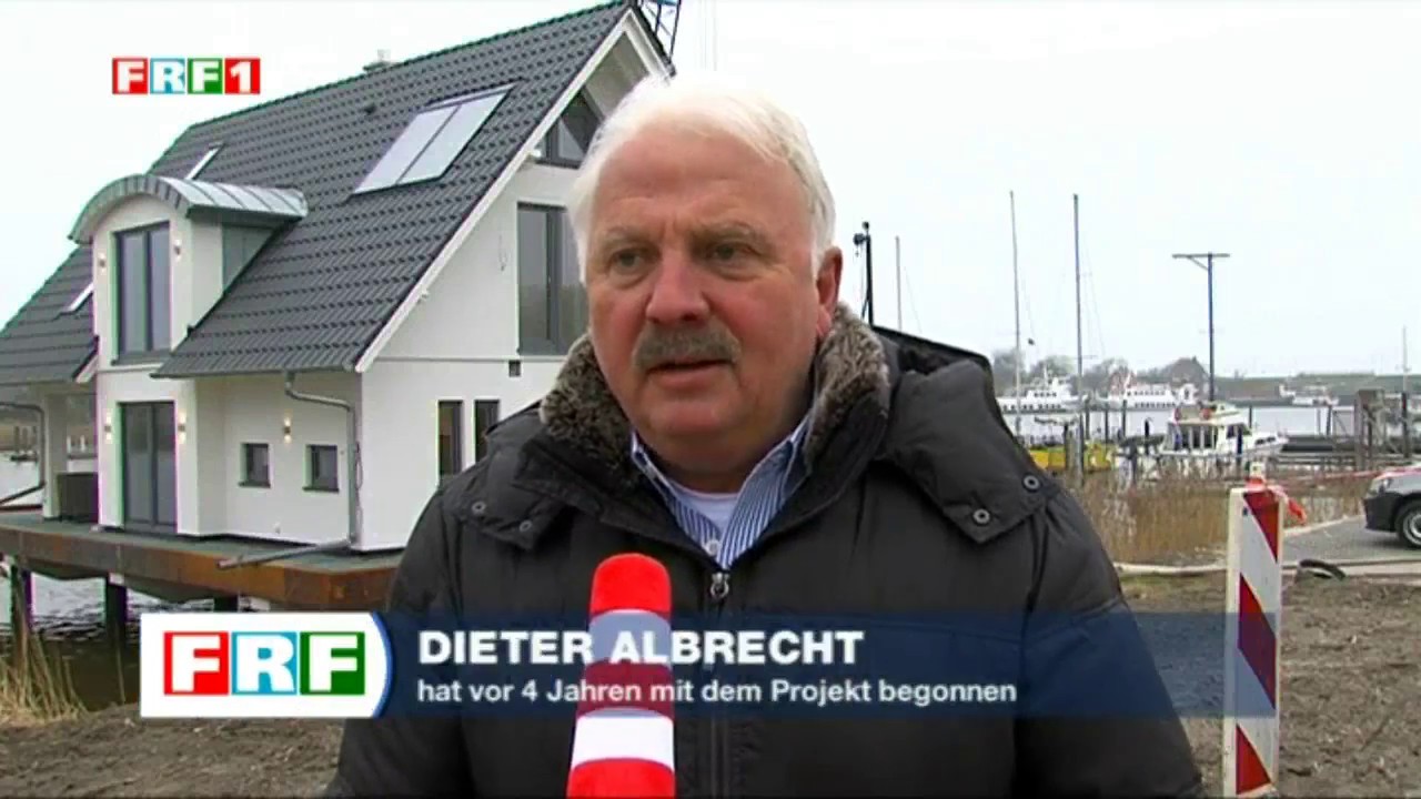 Näher geht nicht: Wohnen auf dem Wasser (FRF Friesischer Rundfunk)