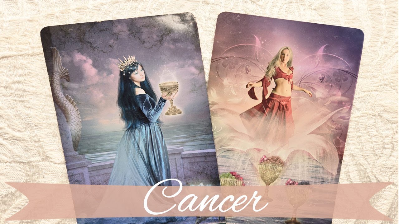 Cancer - You're both thinking the same things. The past doesn't need to play out again.