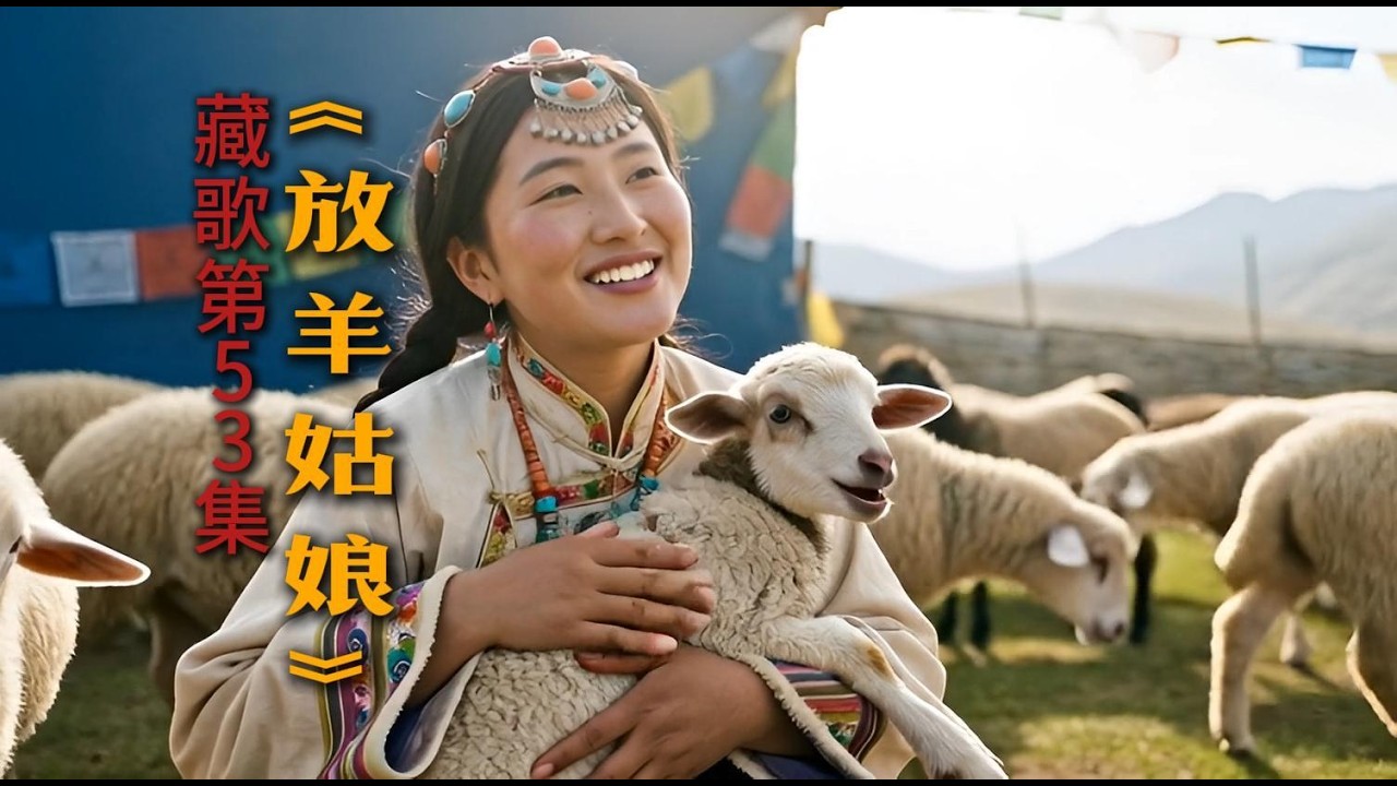 【西藏治愈牧歌】《放羊姑娘》：在雪山脚下，听见格桑花的呼吸。A Shepherd Girl's Day