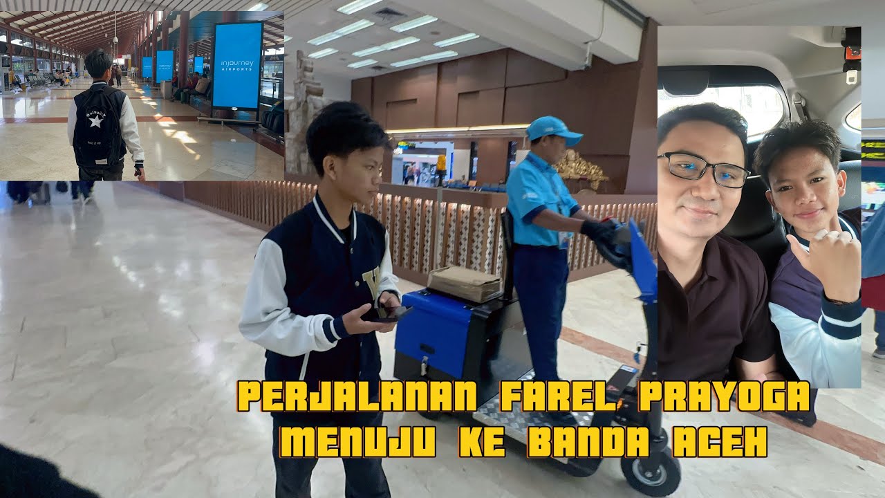 PERJALANAN FAREL PRAYOGA SHOOTING LAGU TERBARU KE ACEH