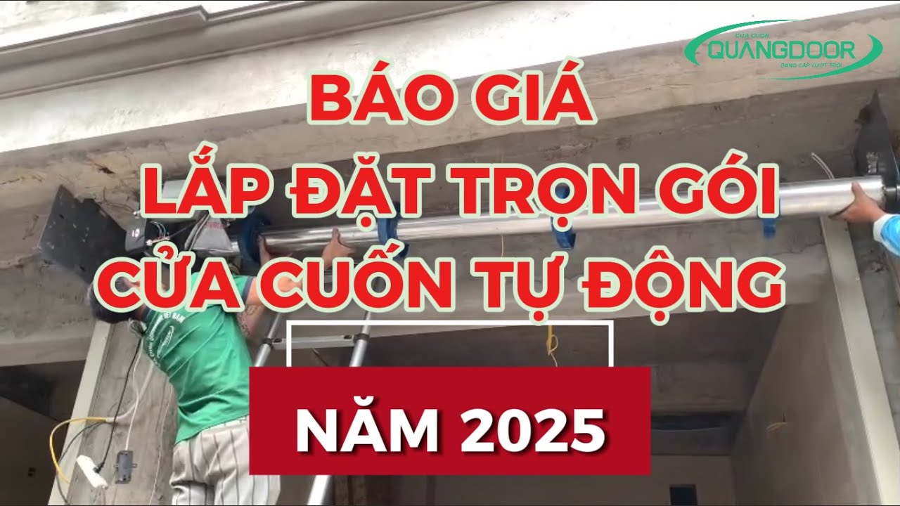 Báo Giá Lắp Đặt Trọn Gói Cửa Cuốn Tự Động Khe Thoáng Năm 2025 | 0931911368
