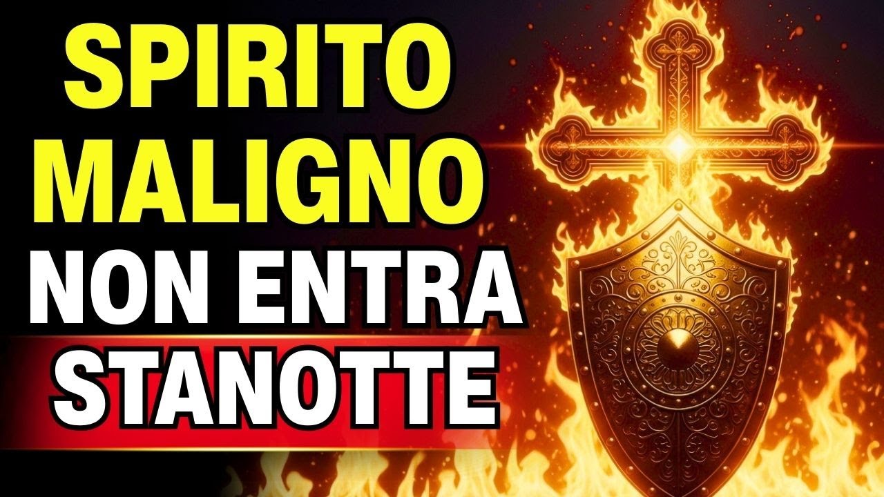 🩸 Il Sangue di Gesù SIGILLA ogni ingresso di spirito maligno nella tua casa questa notte
