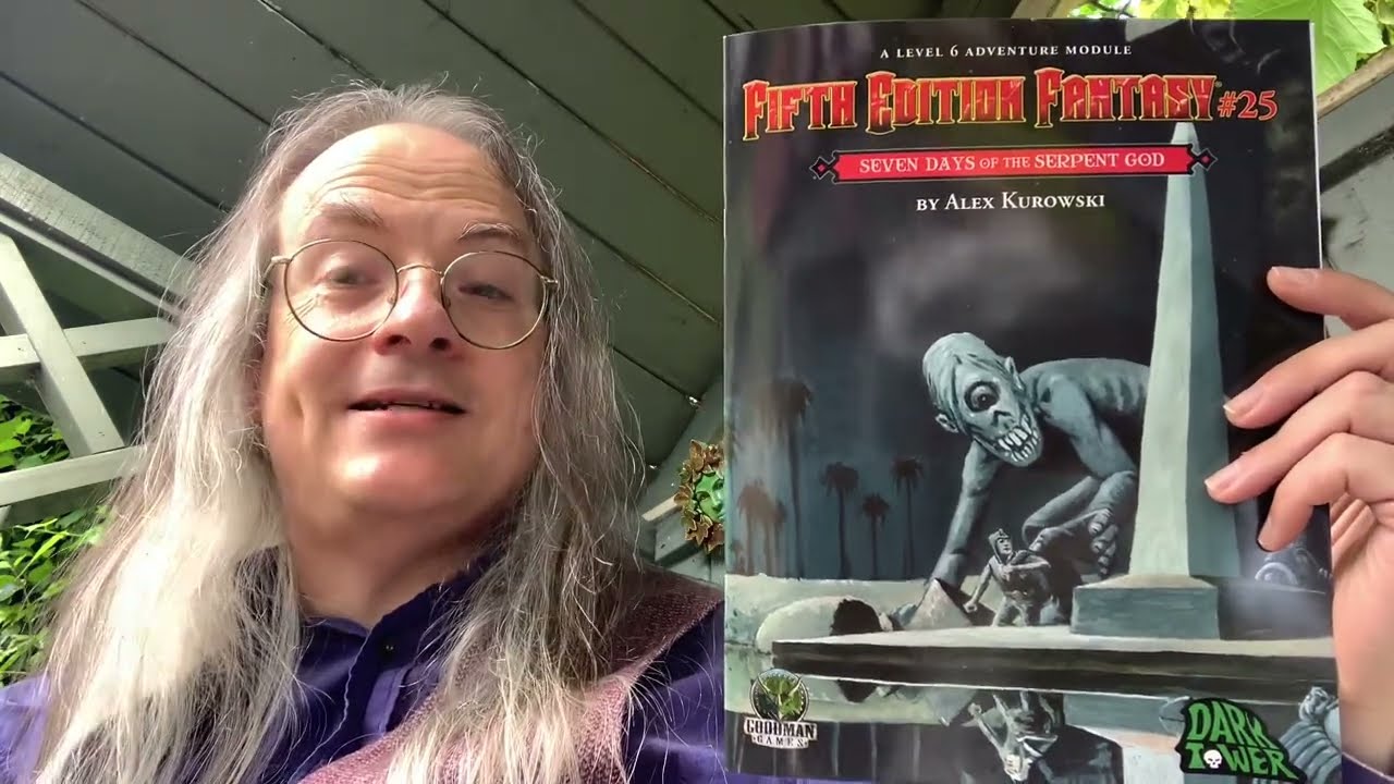 Unboxing in the Nook: Seven Days of the Serpent God
