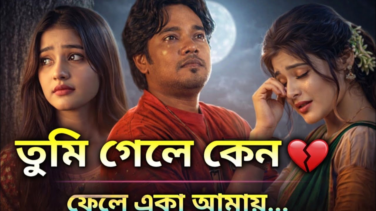 তুমি গেলে কেন 💔 | ফেলে একা আমায় | Heart Touching Bangla Sad Song 2026