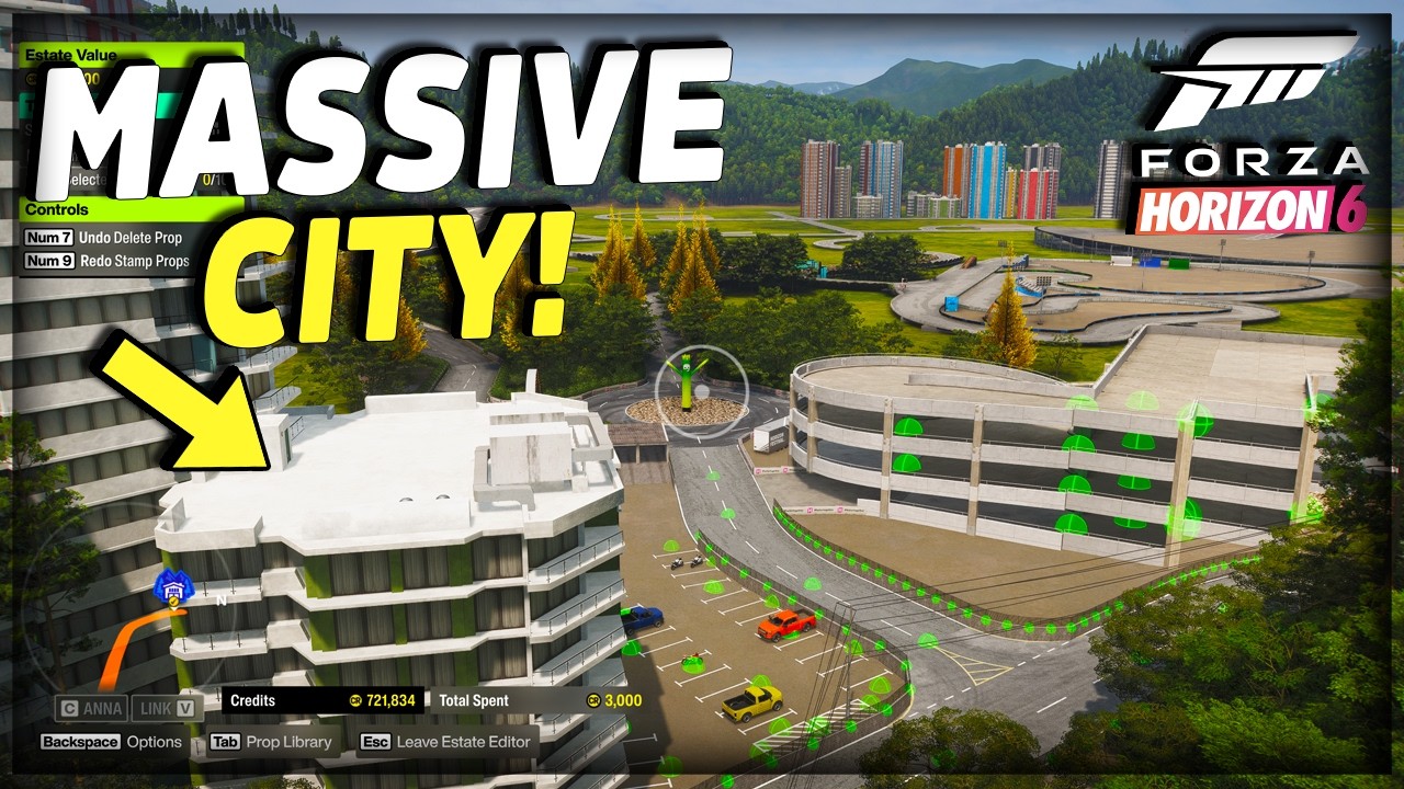 I'm Building A MASSIVE City In My FH6 Estate!