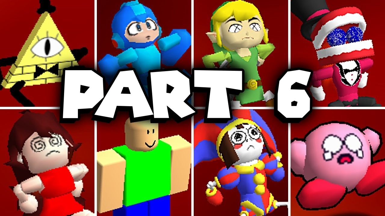 Way More Famous Characters Burning in Lava - Super Mario 64 PC Port