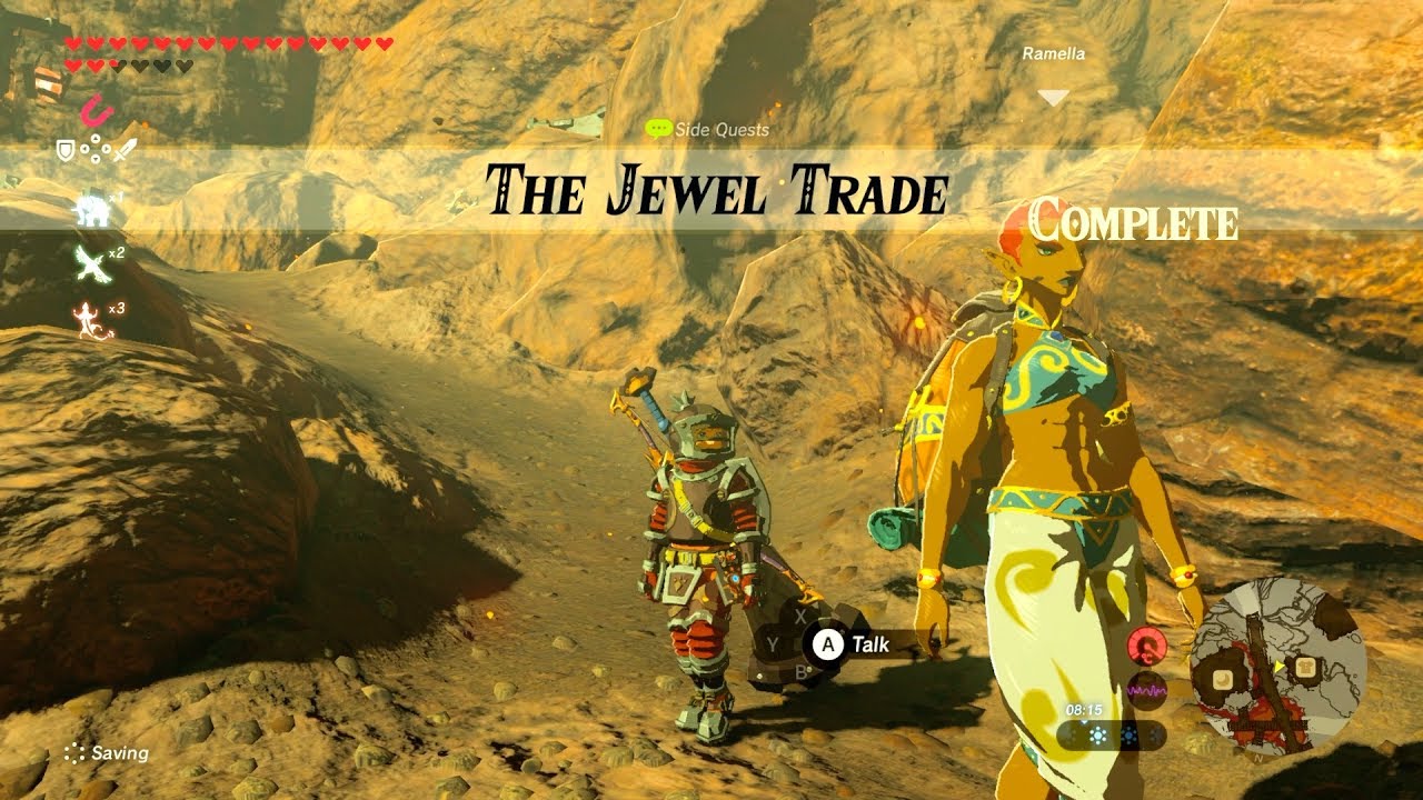 Zelda: BOTW (The Jewel Trade) Side Quest