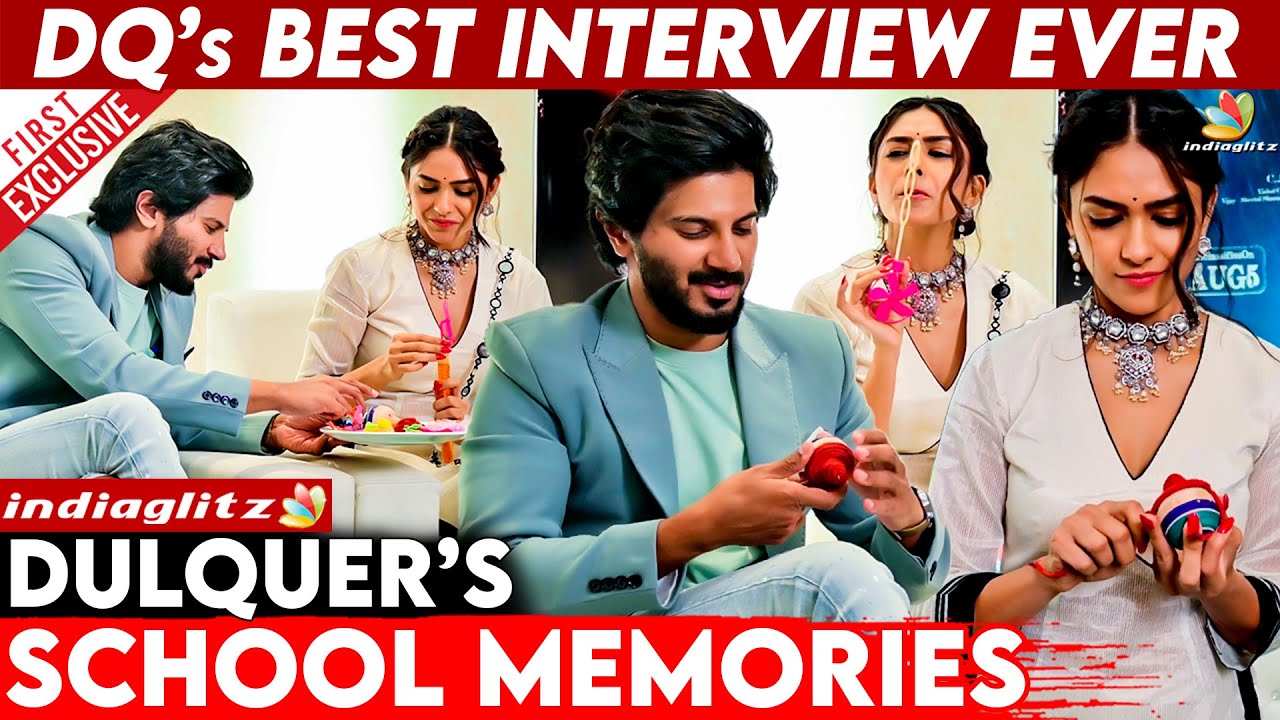 இந்த Interview நான் மறக்கவே மாட்டேன் 😍 | Dulquer Salmaan & Mrunal Thakur Fun Interview | Sita Ramam
