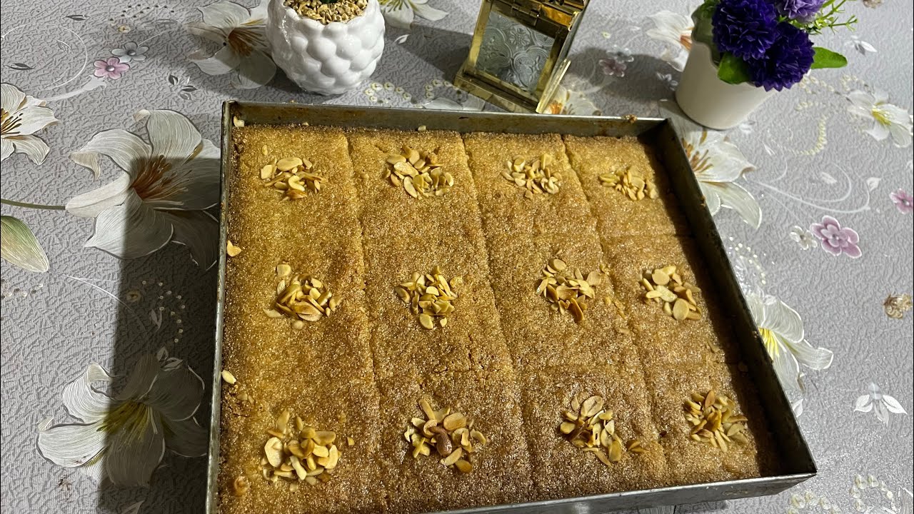 مطبخ أم صبرينة ❤️  قلب اللوز بمقادير مضبوطة حتي السيرو مضبوط، بدون زبدة و لا لبن ، طري و معسل 😋