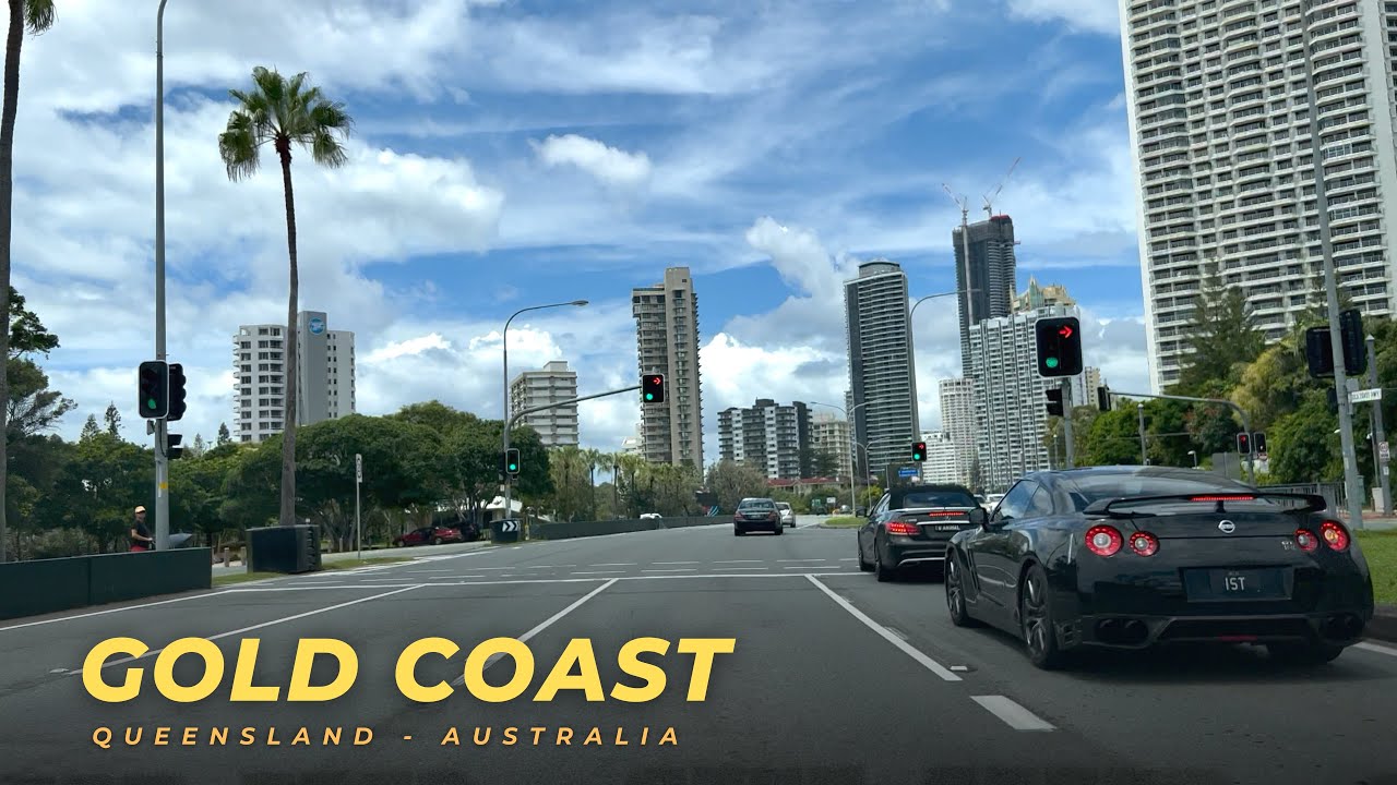 Gold Coast Highway Drive - 4K HDR Dolby Vision || Queensland - Australia