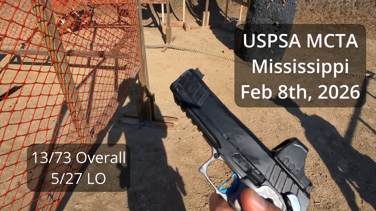 MCTA USPSA 🏆 Full Match Video - 13th Overall