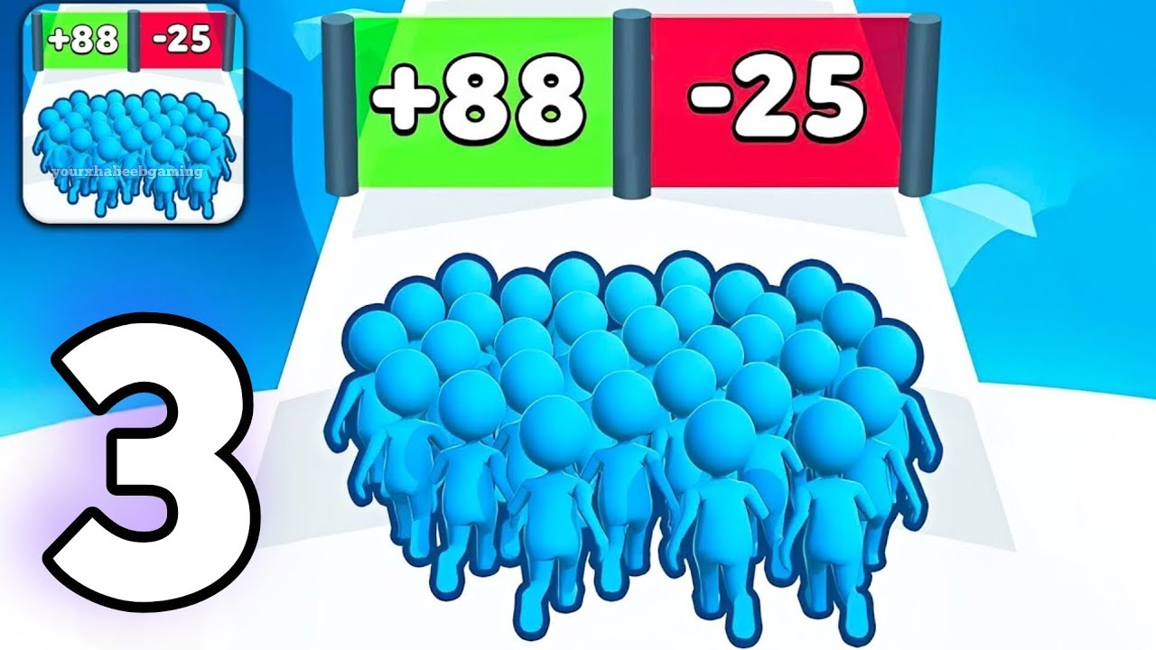 Count Masters - Stickman Clash - Gameplay Walkthrough Part 3 (Android, iOS) 