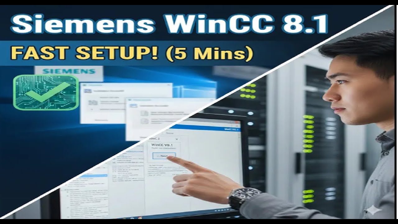 Siemens WinCC 8.1: Full Installation and Setup Guide (2026)