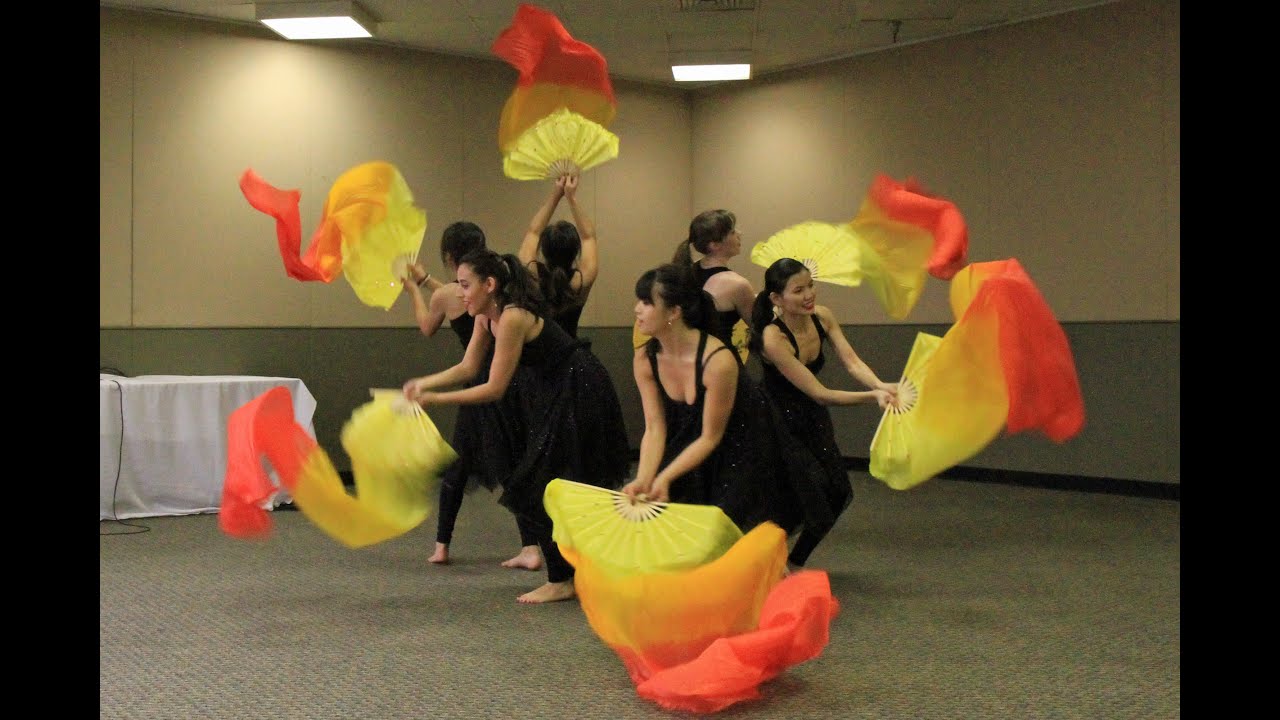 2014 Asian Celebration -  Ribbon Fan Dance